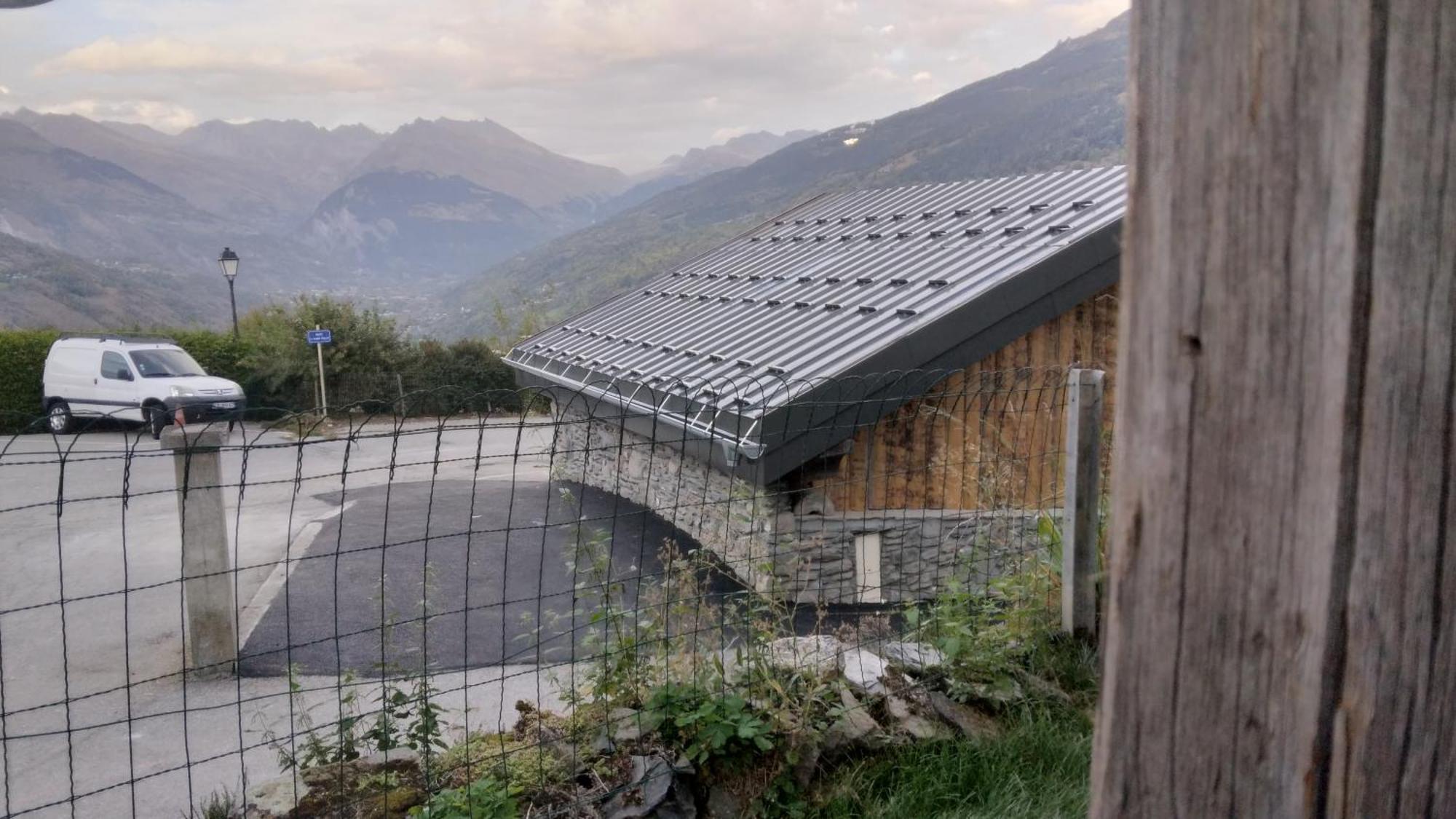 Chalet Balneo Billard La Plagne Savoie Vue Top Exterior foto